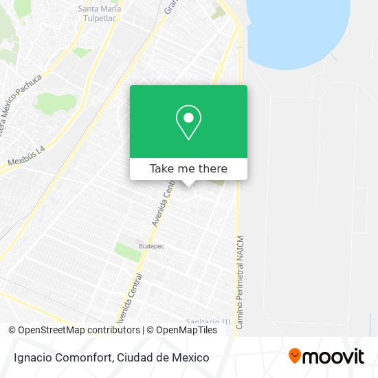 Mapa de Ignacio Comonfort