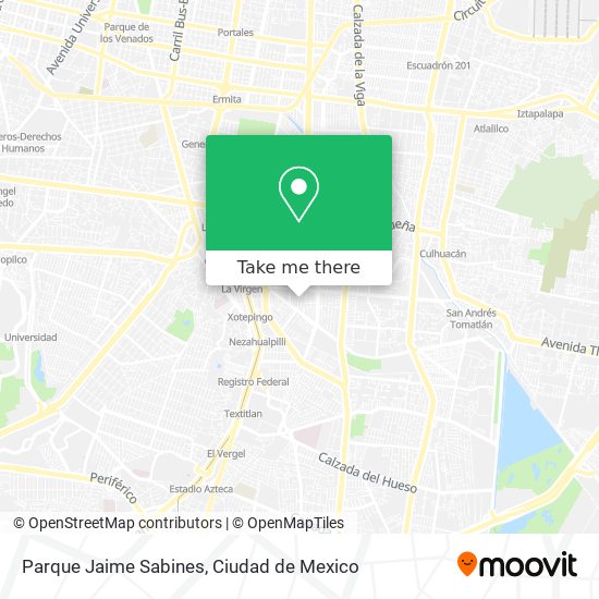 Parque Jaime Sabines map