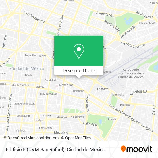 Edificio F (UVM San Rafael) map
