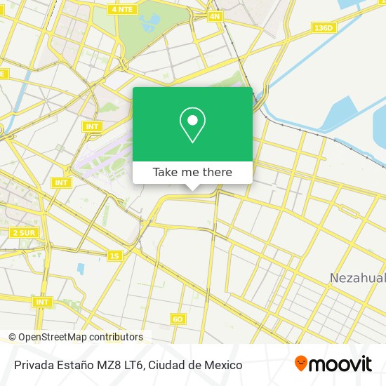 Privada Estaño MZ8 LT6 map