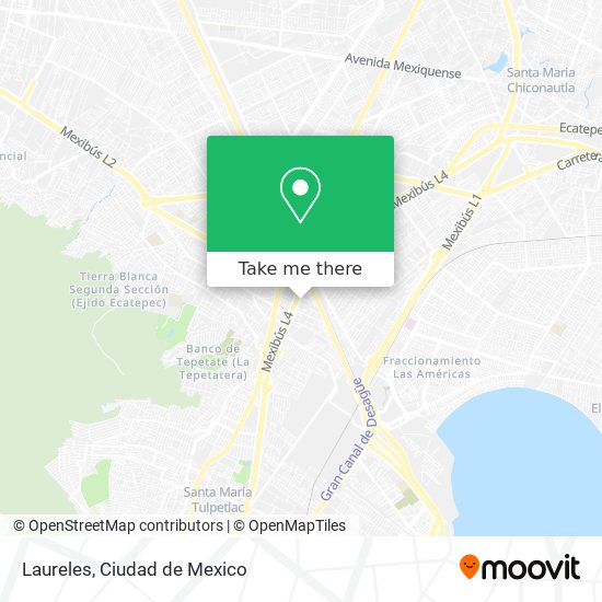 Laureles map