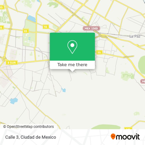 Calle 3 map