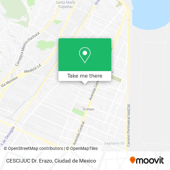 CESCIJUC Dr. Erazo map
