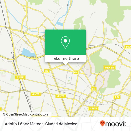 Adolfo López Mateos map