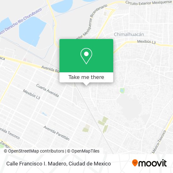 Calle Francisco I. Madero map