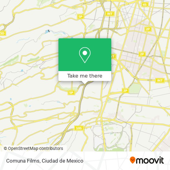 Mapa de Comuna Films