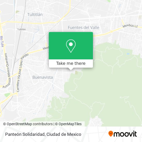 Panteón Solidaridad map