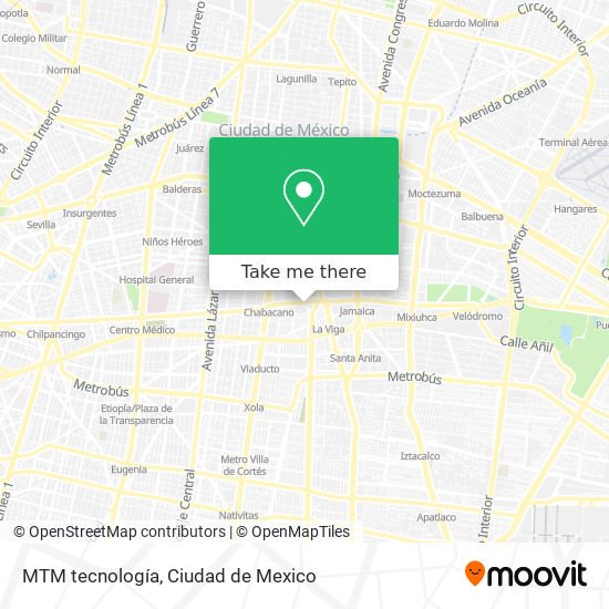 MTM tecnología map