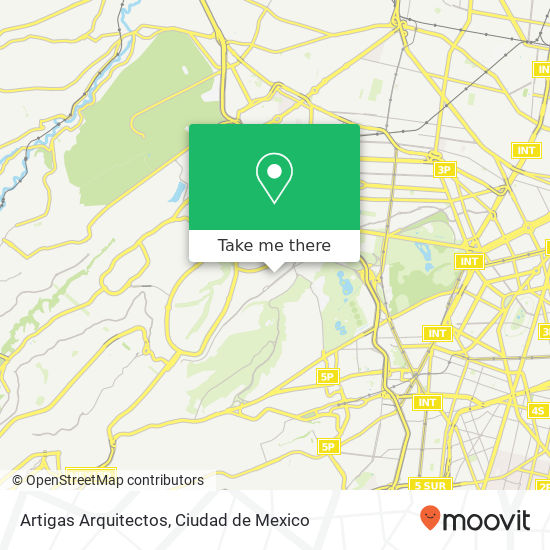 Artigas Arquitectos map