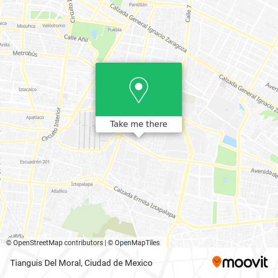 Tianguis Del Moral map