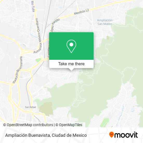 Mapa de Ampliación Buenavista