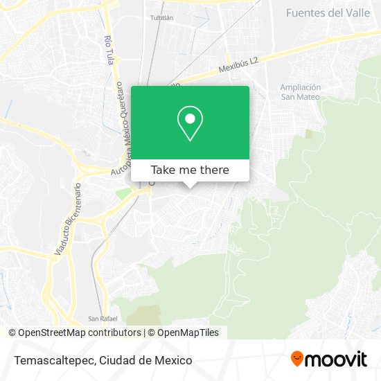 Temascaltepec map