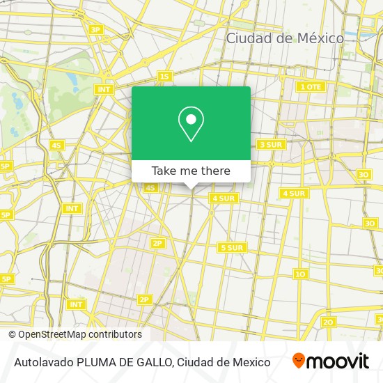 Autolavado PLUMA DE GALLO map