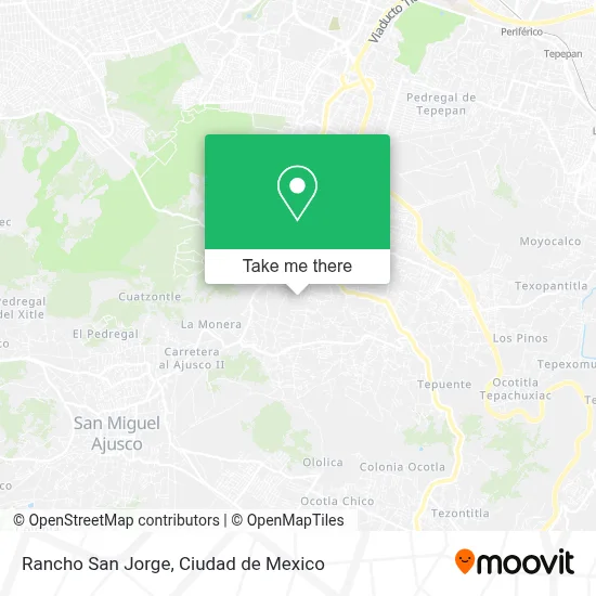 Rancho San Jorge map