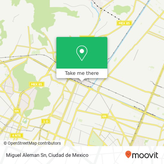 Miguel Aleman Sn map