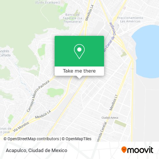 Acapulco map