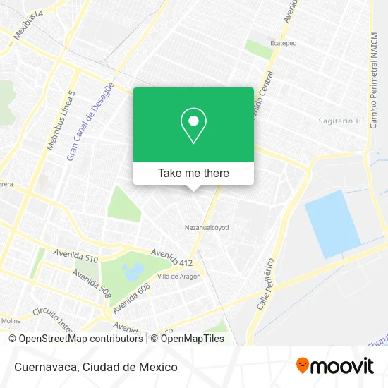 Cuernavaca map
