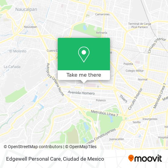 Edgewell Personal Care map