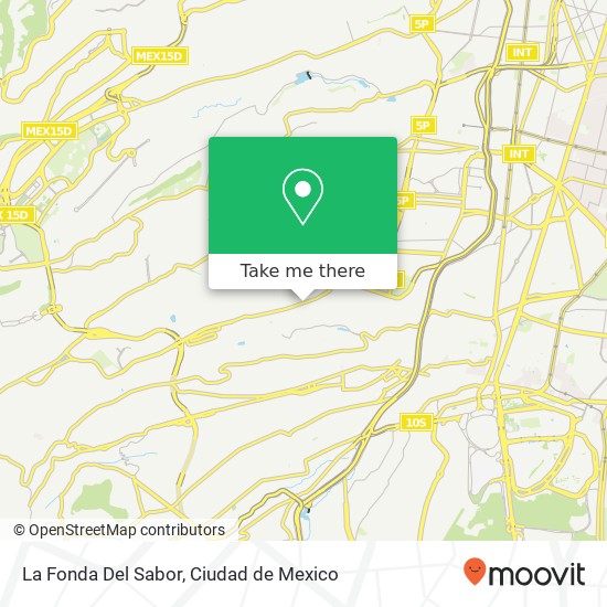 La Fonda Del Sabor map