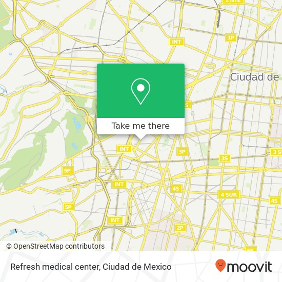 Refresh medical center map