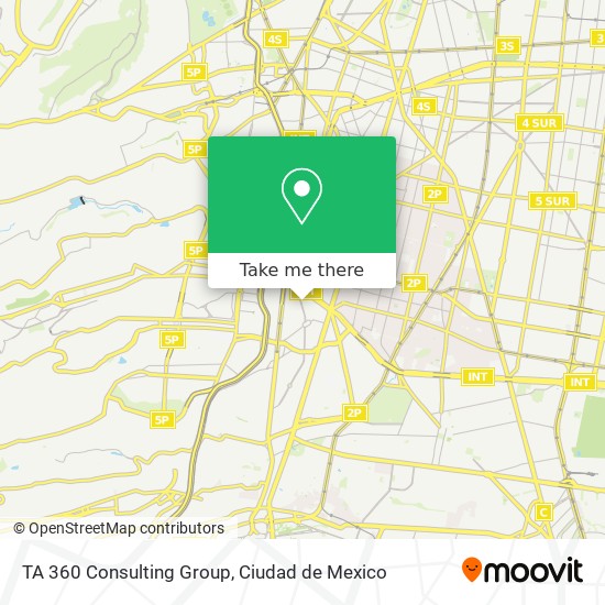 Mapa de TA 360 Consulting Group