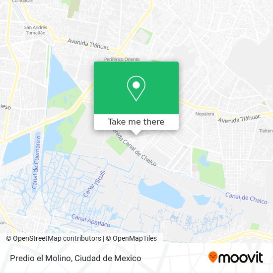 Predio el Molino map