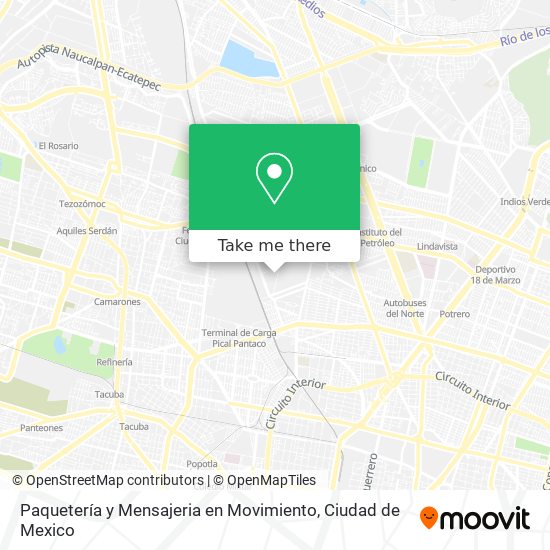 Paquetería y Mensajeria en Movimiento map