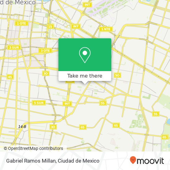 Gabriel Ramos Millan map