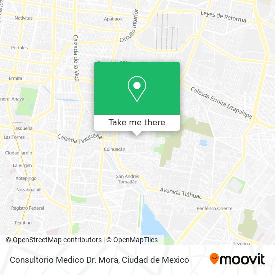 Consultorio Medico Dr. Mora map