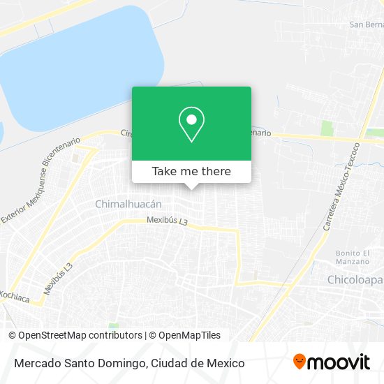 Mercado Santo Domingo map