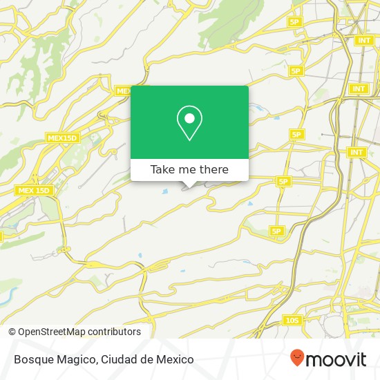 Bosque Magico map