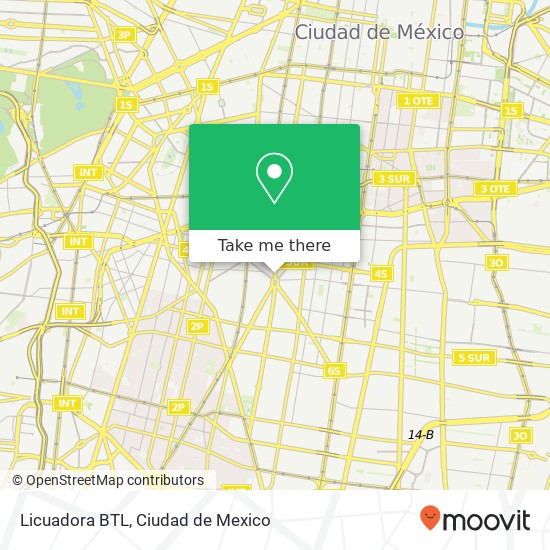 Licuadora BTL map