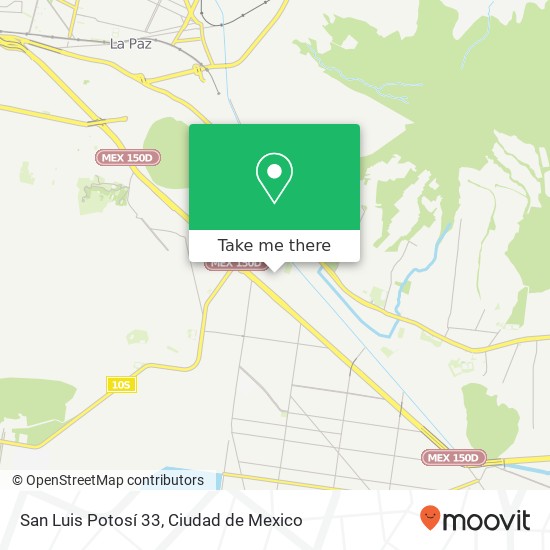 San Luis Potosí 33 map