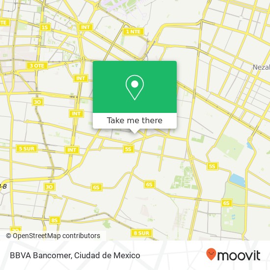 BBVA Bancomer map