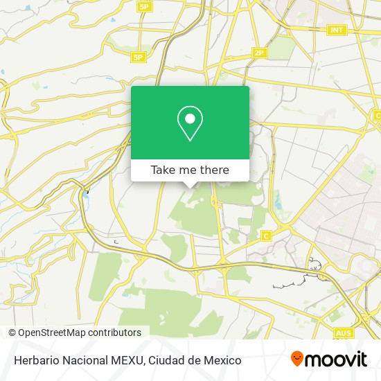 Herbario Nacional MEXU map
