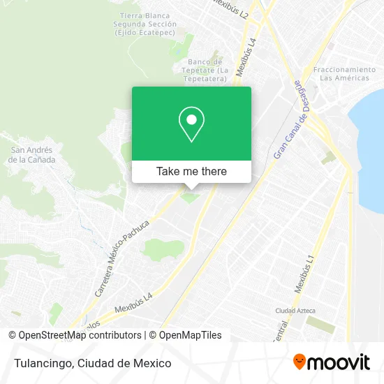 Tulancingo map