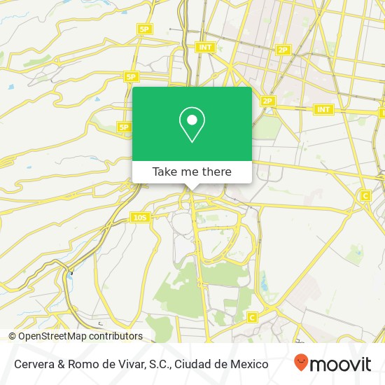 Cervera & Romo de Vivar, S.C. map