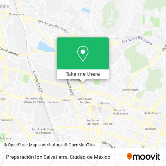 Mapa de Preparación Ipn Salvatierra