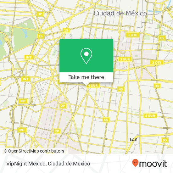 Mapa de VipNight Mexico