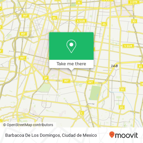 Barbacoa De Los Domingos map