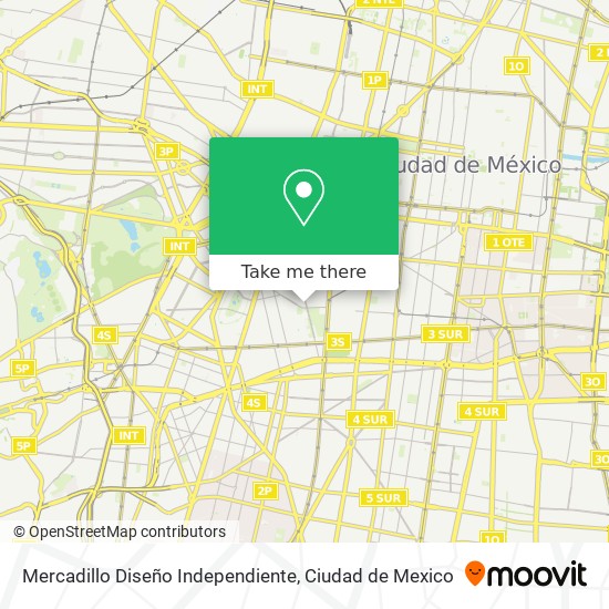 Mercadillo Diseño Independiente map