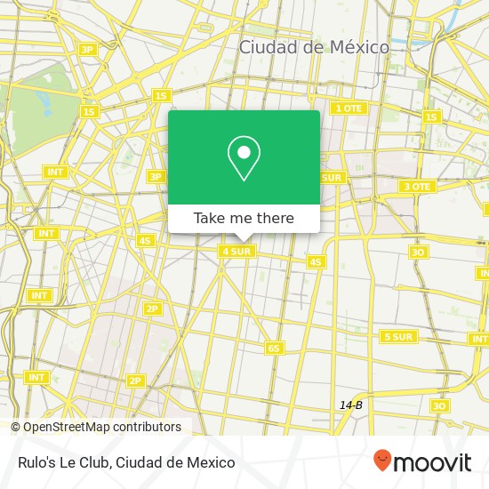 Rulo's Le Club map