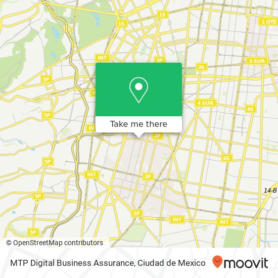 MTP Digital Business Assurance map