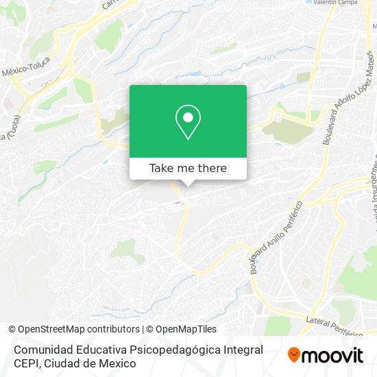 Comunidad Educativa Psicopedagógica Integral CEPI map