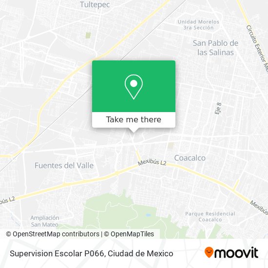 Mapa de Supervision Escolar P066