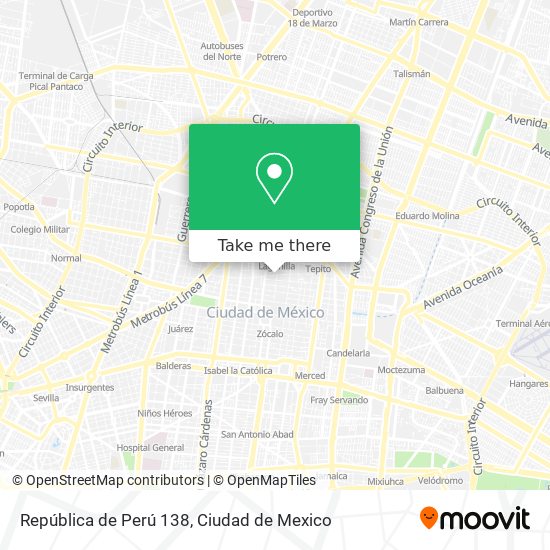 Mapa de República de Perú 138