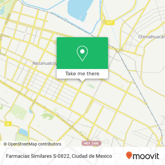 Farmacias Similares S-0822 map