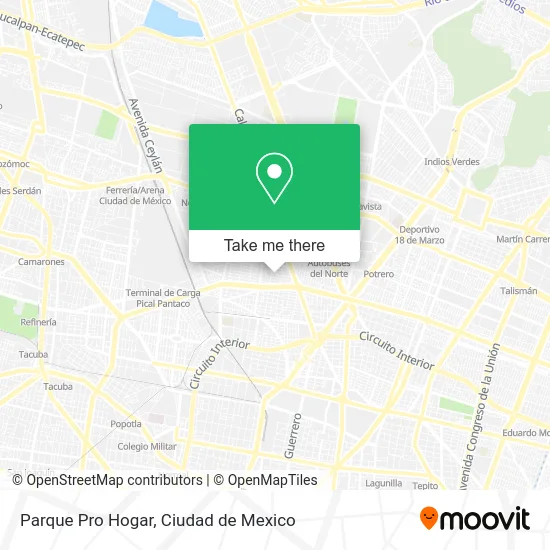 Parque Pro Hogar map
