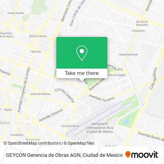 GEYCON Gerencia de Obras AGN map