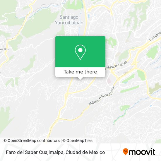 Faro del Saber Cuajimalpa map